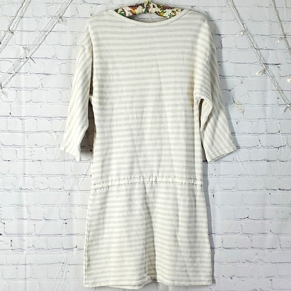 2012 Y2K Victoria's Secret Neutral Tone Striped Knit Sweater Dress Womens Sz M - Picture 9 of 16